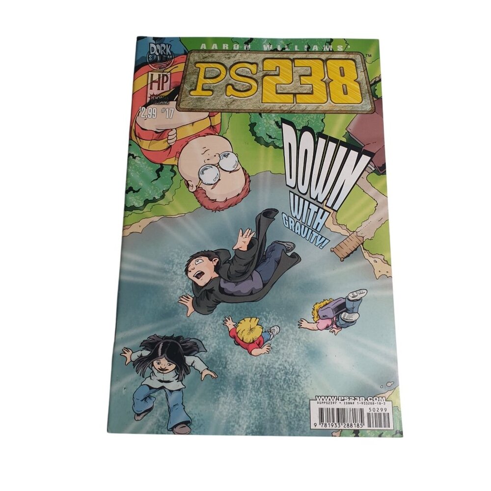 PS238 Down With Gravity Comic Issue 17 Aaron Williams Superhero Kids Dork Storm